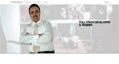 Desktop Screenshot of antoniogallo.it